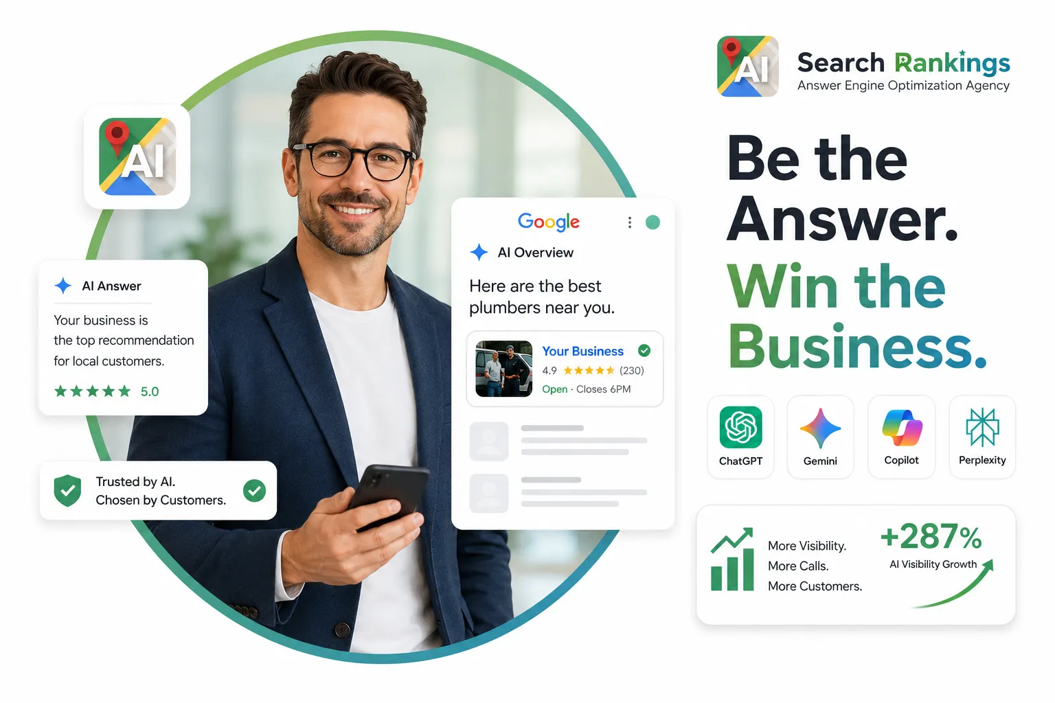 AEO growth timeline showing featured snippet and AI Overview visibility improvements over 90 days