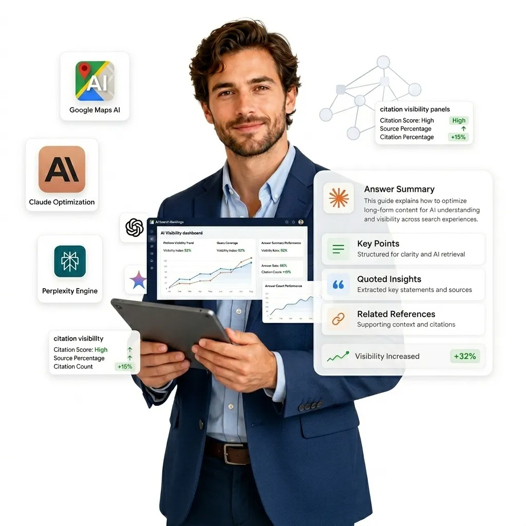 Featured snippet optimization dashboard showing position zero wins for AI Search Rankings clients