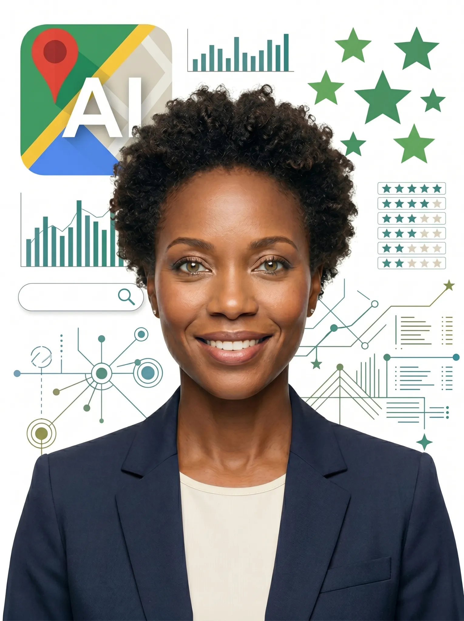 AI local SEO specialist optimizing Google Maps listings and local schema markup