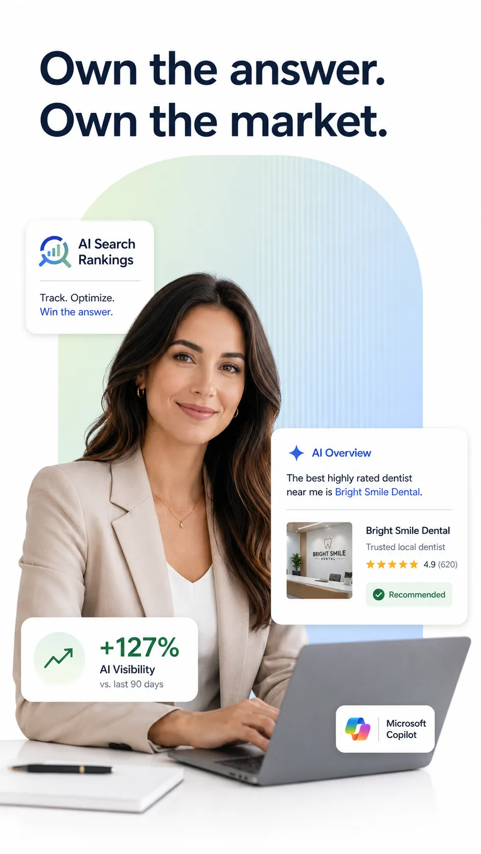 Answer Engine Optimization optimization dashboard layout