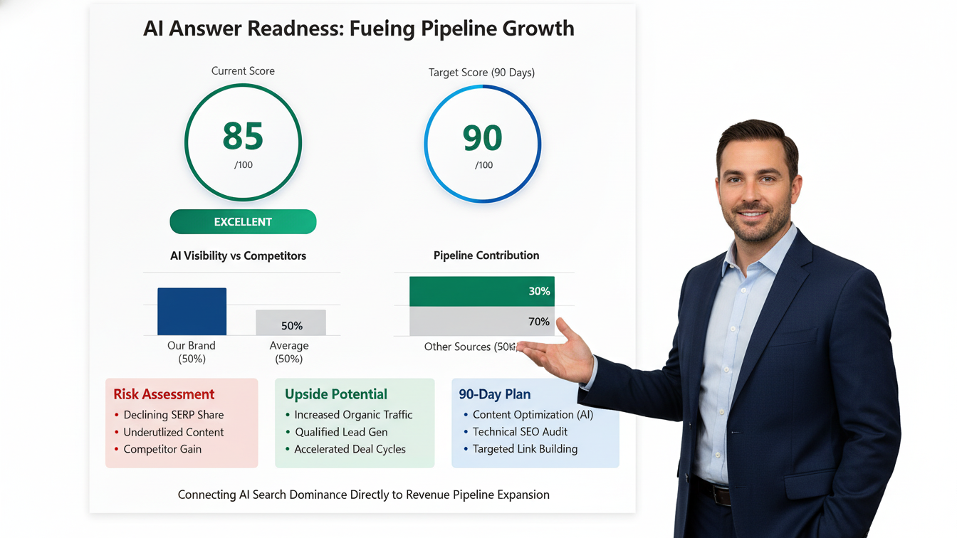 Before and after: website transformation from outdated to AI-optimised