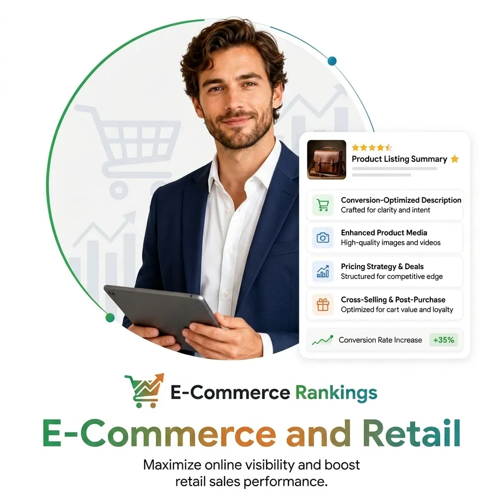 E-commerce conversion and product data optimization process