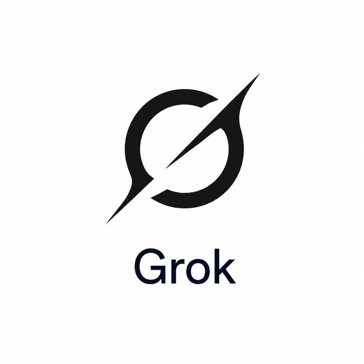Grok logo mark