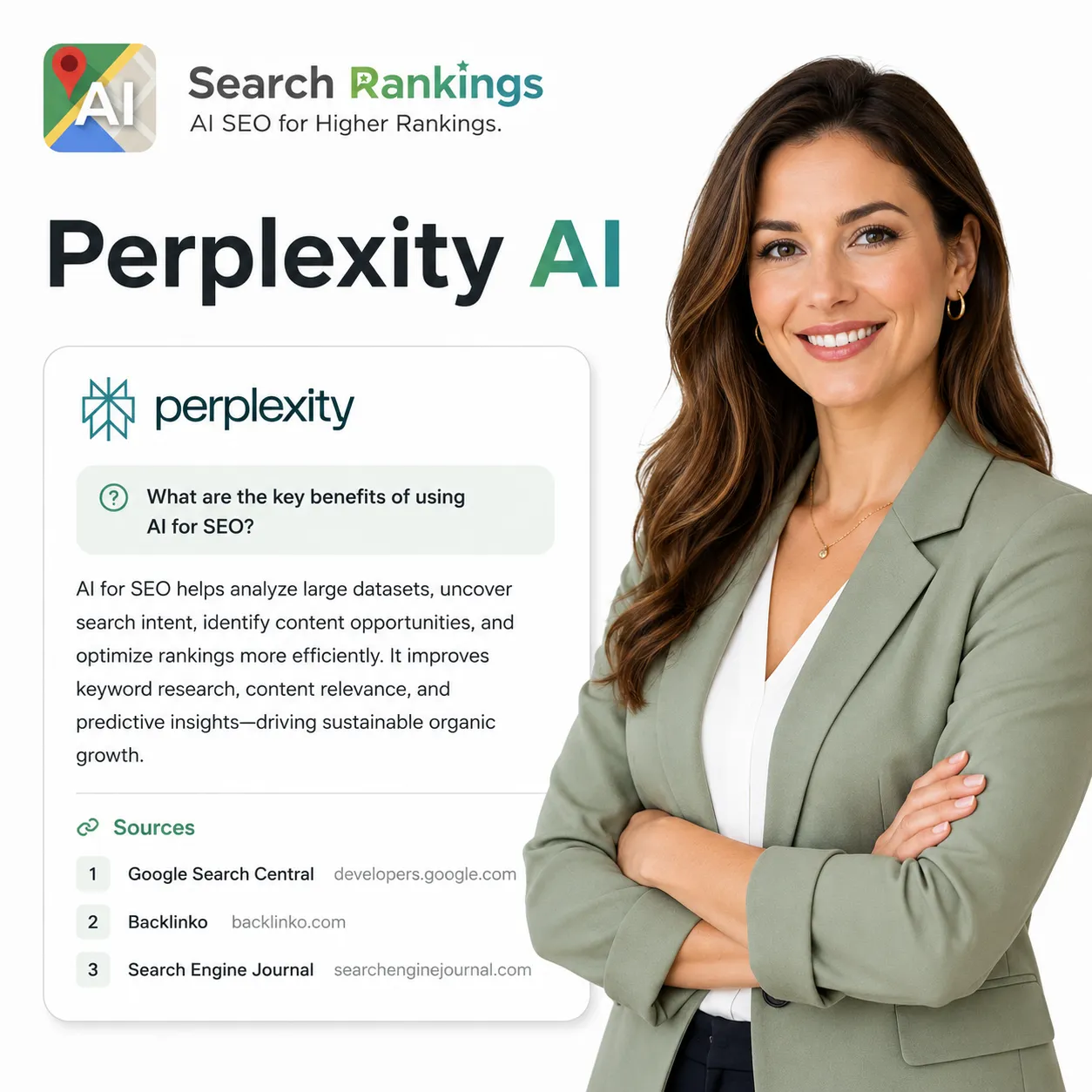 Perplexity AI optimization driving direct referral traffic and local business growth through cited source links