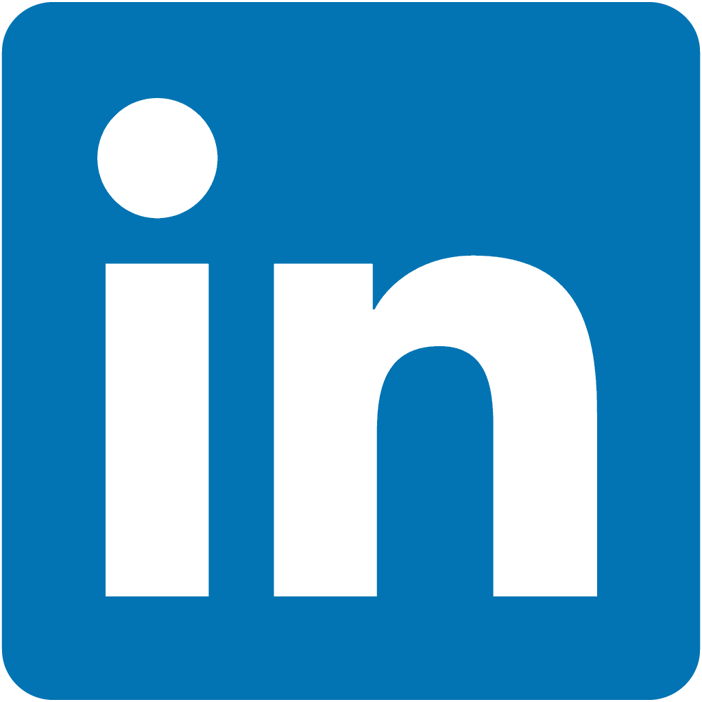 LinkedIn Talent Solutions logo in blue and white